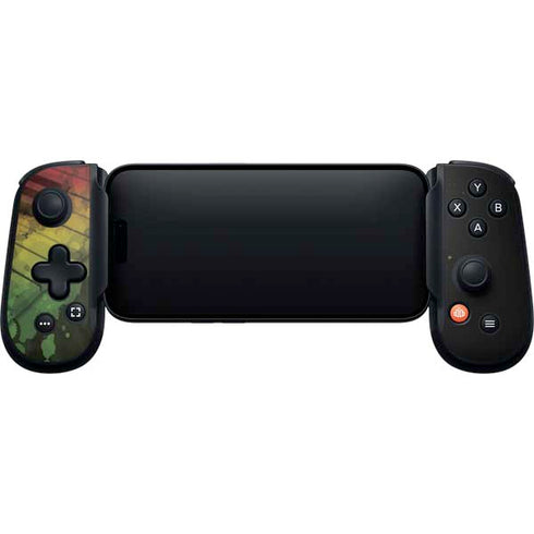 Rasta Color Keys Backbone One for iPhone Game Controller Skin